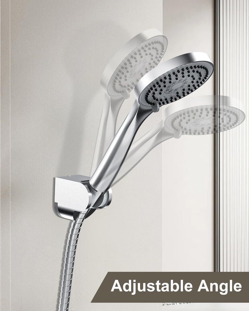 TONNY RV Shower Faucet with Shower Head and Hose, Metal Camper Shower Faucet Valve Diverter, 4'' RV Shower Faucets Replacement with Handheld Showerhead for RV Camper Motorhome Trailer, Brushed Nickel - Image 3